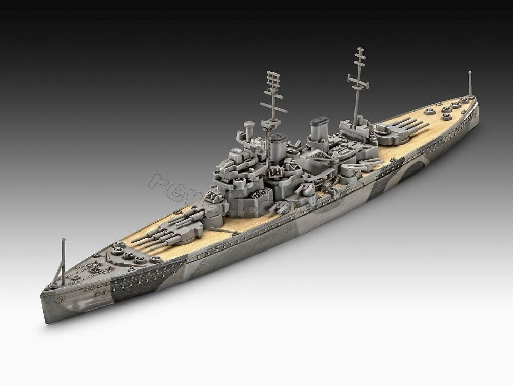Revell 65182 HMS Duke of York Model Set 1/1200 – image 7