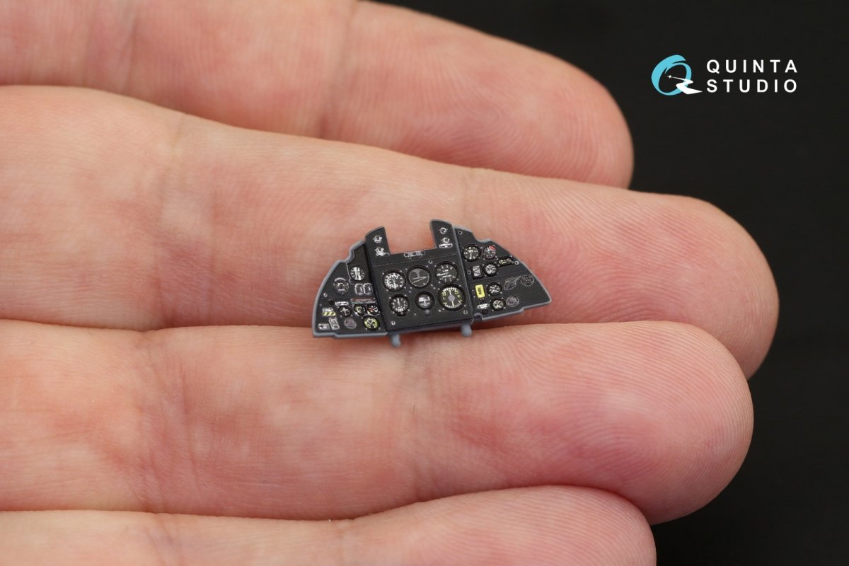 Quinta Studio QD48191 Tempest Mk.V 3D-Printed &amp;amp; colored Interior on decal paper (Eduard) 1/48 – image 3