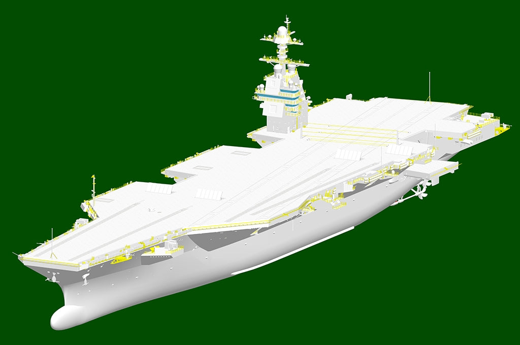 Trumpeter 05638 USS Gerald R.Ford CVN-78 1/350 – Bild 9