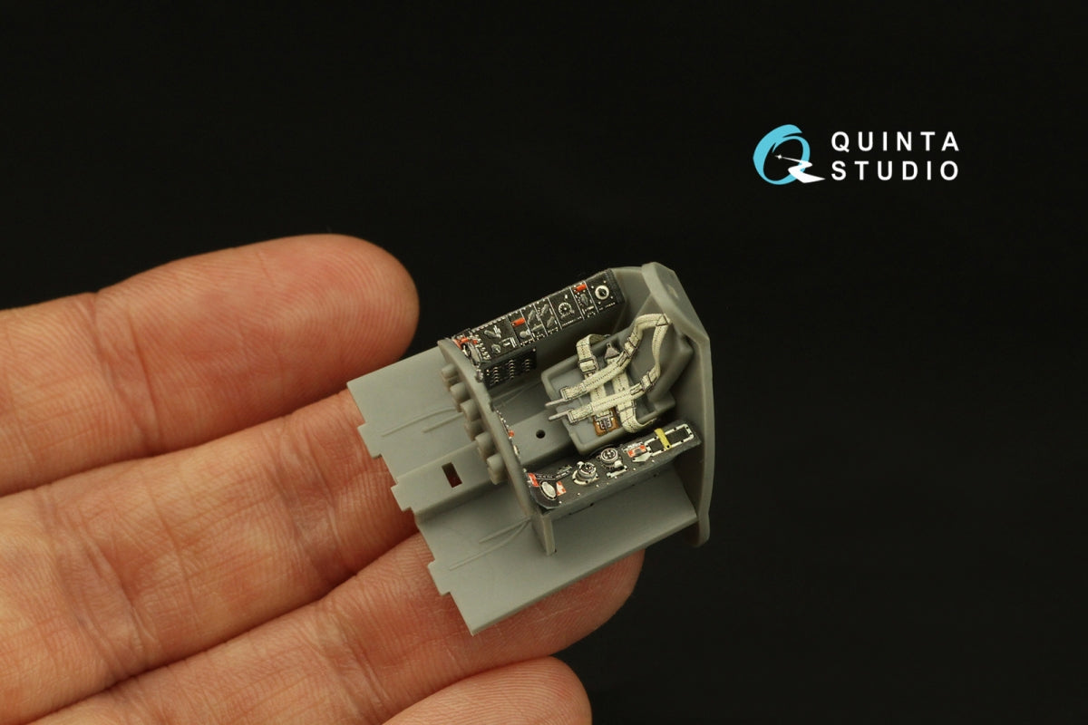 Quinta Studio QD48384 F8F-2 Bearcat 3D-Printed &amp;amp; colored Interior on decal paper (Hobby Boss) 1/48 – image 10