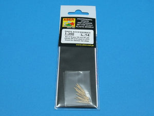 Aber 350L-14 Set of 16 pcs 105 mm SFLAK barrels SKC/33nt used in C/37 mount for German war ships 1/350 – Bild 4