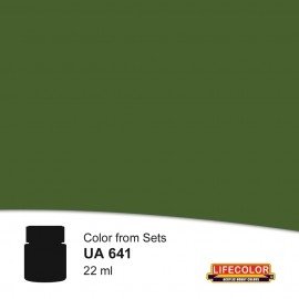 Lifecolor UA641 Royal Navy WWII WA Semtex Green 22ml