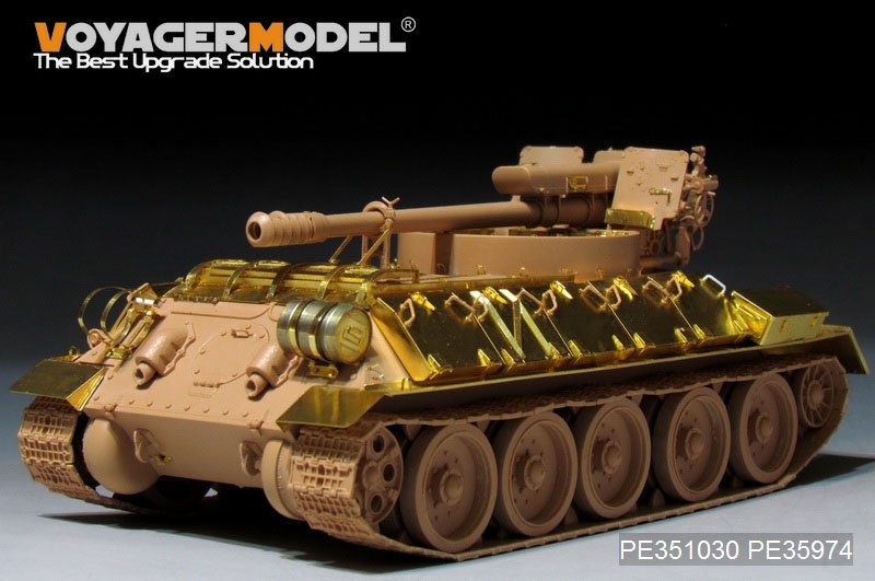 Voyager Model PE351030 Syrian T-34/D30 122mm SPH Basic For RFM 5030 1/35 – obrázek 11
