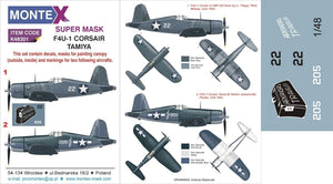 Montex K48301 F4U-1 CORSAIR 1/48