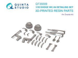 Quinta Studio QT35009 Dodge WC-54 detailing set (Zvezda) 1/35