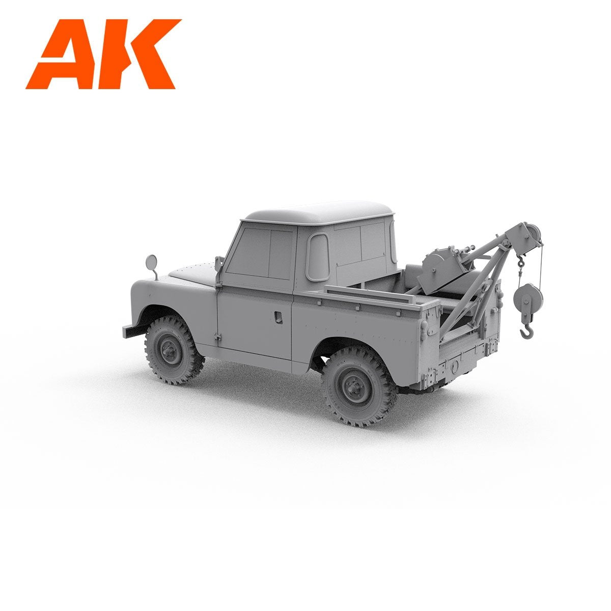 AK Interactive AK35014 LAND ROVER 88 SERIES IIA CRANE-TOW TRUCK 1/35 – image 6