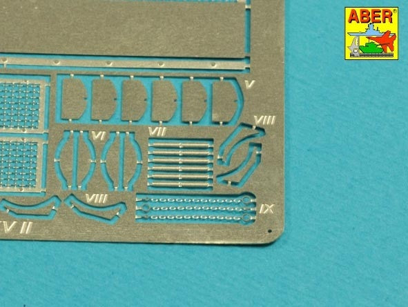Aber 35G39 Siatki do czołgów KW 1 i KW 2 / Nets for KW 1 and KW 2 tanks 1/35
