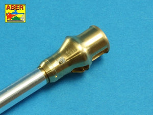 Aber 16L-16 Early muzzle brake for the barrel used in the Panzer IV, Ausf. G and in the Stug.G self-propelled gun / Early muzzle brake used on German 7.5cm barrel PzKpfw. IV, Ausf. G and Stug. Ausf.F; F8 G early 1/16 – immagine 4