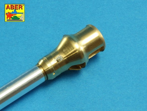 Aber 16L-16 Early muzzle brake for the barrel used in the Panzer IV, Ausf. G and in the Stug.G self-propelled gun / Early muzzle brake used on German 7.5cm barrel PzKpfw. IV, Ausf. G and Stug. Ausf.F; F8 G early 1/16 – immagine 4