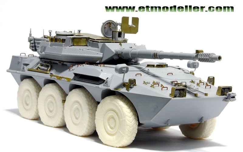 ET Model E35-006 Modern Italian B1 Centauro Tank Destroyer (For TRUMPETER 00386) (1/35) – image 6