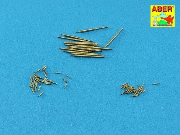Aber 350L-72 Barrel set for HMS Ark Royal 16 x 4.5in (114mm) QF Mk I; 32 × QF 2-pdr (40mm) Mark VIII Pom-Pom; 32 x 0.5in (12.7mm) Vickers Mk III 1/350 – imagen 6
