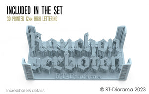 RT-Diorama 35728 Letters Set 3 - &amp;quot;Rauchen Verboten&amp;quot; 1/35 – obrázek 2