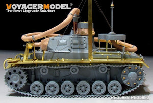 Voyager Model PE35989 WWII German Pz.KPfw.III (T)Ausf.F &amp;quot;Operation Seelowe&amp;quot; Basic For DRAGON 6877/6717 1/35 – obrázek 16