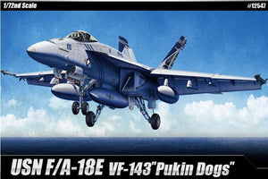 Academy 12547 USN F/A-18E VF-143 &amp;quot;Pukin Dogs&amp;quot; 1/72