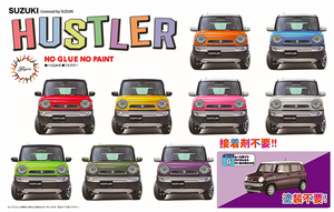 Fujimi 066219 C-NX-11 EX-2 Suzuki Hustler G (Moonlight Violet Pearl Metallic) 1/24 – obrázek 7