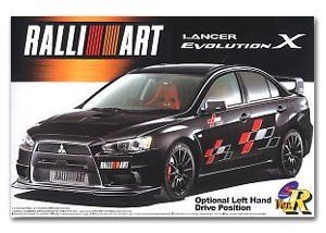 Aoshima 04784 Mitsubishi Lancer Evolution X MR 1/24