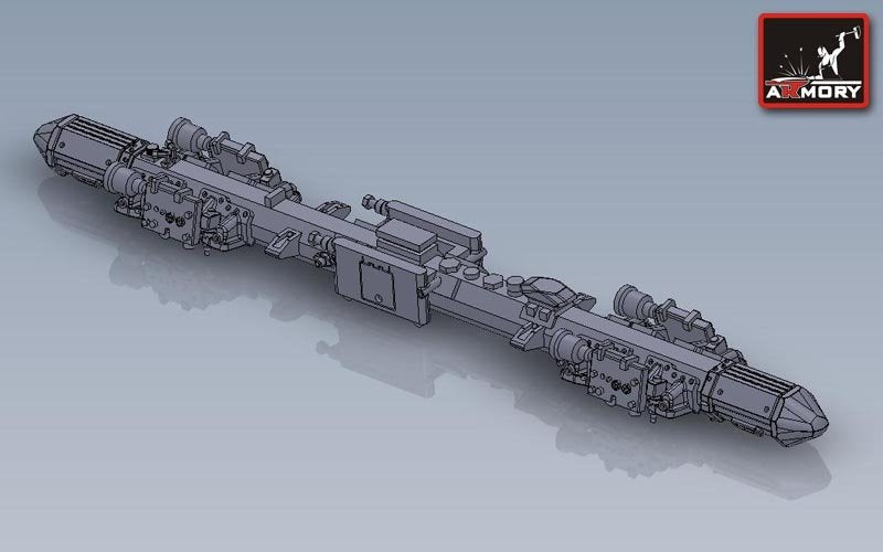 Armory Models ACA7268c OFAB-100-120 100kg high-explosive bombs + MZBD-U4T bomb racks (8 bombs + 2 racks) 1/72 – image 6
