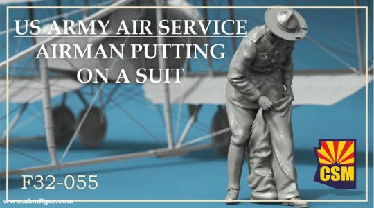 Copper State Models F32-055 RNAS mechanic with a can 1/32 – image 2