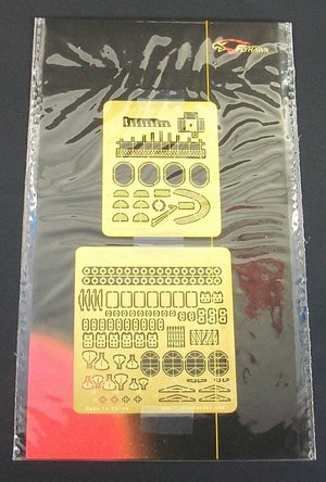 Flyhawk FH350001 Varyag Cruiser 1904 Detail Set for Zvezda 9014 1/350 – Bild 6