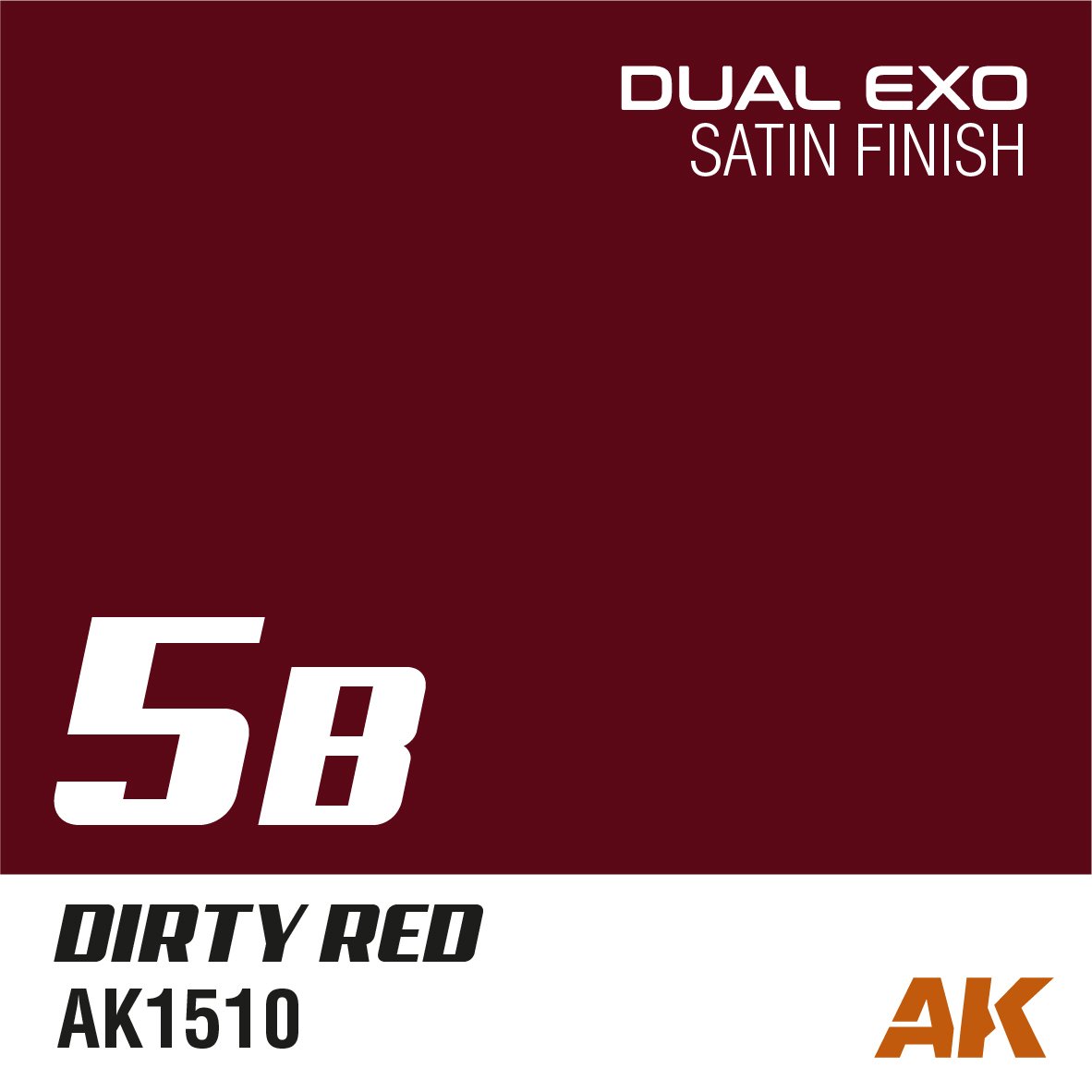 AK Interactive AK1547 DUAL EXO SET 5 – 5A SUPERNOVA RED &amp;amp; 5B DIRTY RED – image 4