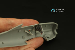 Quinta Studio QD48402 Gloster Gladiator MKII 3D-Printed &amp;amp; colored Interior on decal paper (I Love Kit) 1/48 – immagine 6