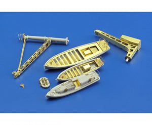 Eduard 53140 USS CV-5 Yorktown part 1 cranes &amp;amp; life boats MERIT 1/350 – image 3