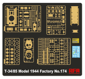 Rye Field Model 5079 T-34/85 Model 1944 Factory No.174 1/35 – image 3