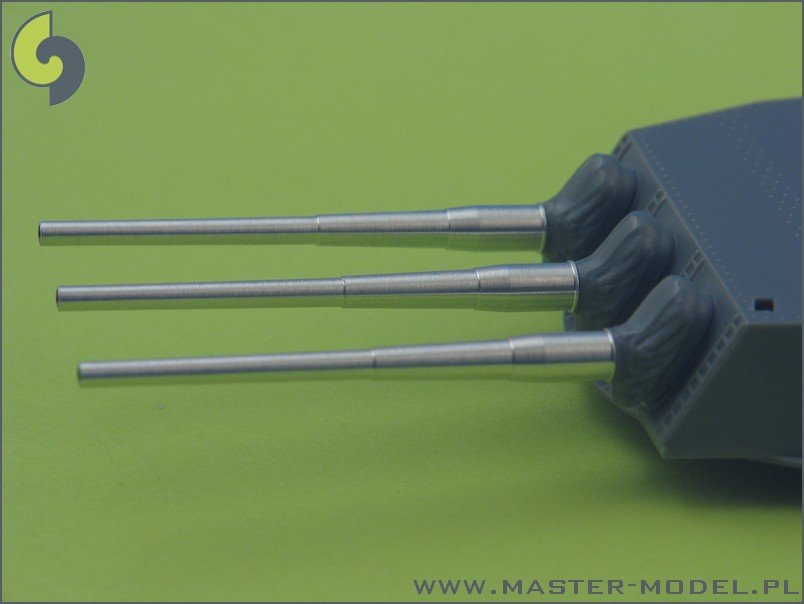 Master SM-350-041 USN 16in/50 (40.6 cm) Mark 7 barrels - with blastbags (9pcs) – Bild 3