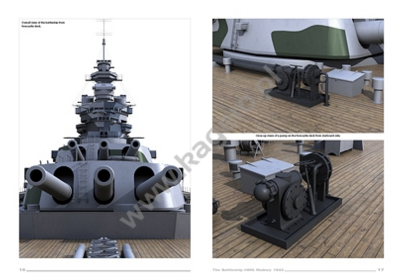 Kagero 16070 The Battleship HMS Rodney 1942 EN – image 3