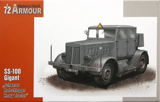 Special Armor 72001 SS-100 Gigant Schwerer Radschlepper/ Heavy Tra. (1/72)