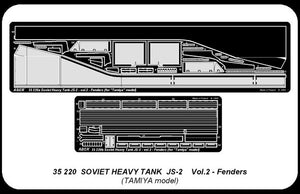 Aber 35220 Soviet heavy tank JS-2 - vol. 2 - additional set - fenders 1/35 – immagine 5