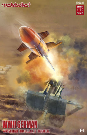 Modelcollect UA72141 German WWII Wasserfall Ferngelenkte Flakrakete 1+1 pack 1/72