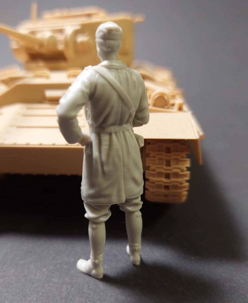 Panzer Art FI35-254 Italian tank officer 1/35 – obrázek 4