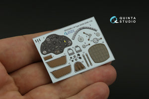 Quinta Studio QD32206 I-16 Type 24/28 3D-Printed colored Interior on decal paper (ICM) 1/32 – image 9