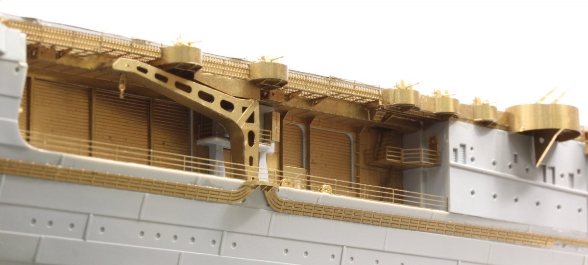 Pontos 37031FN USS CV-6 Enterprise 1942 Detail up set (Teak tone wooden deck) 1/350 – Bild 6
