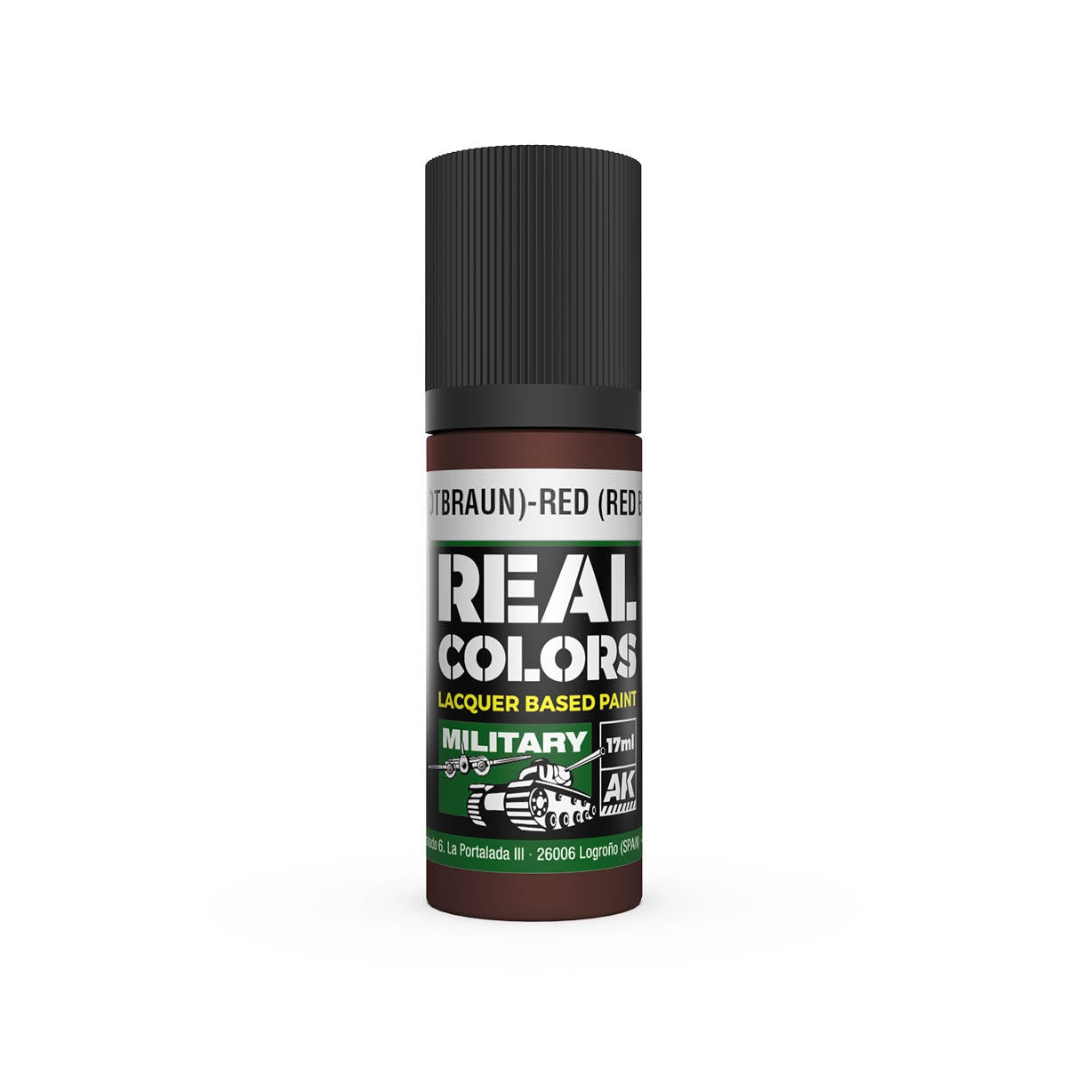 AK Interactive RC862 Rot (Rotbraun)-Red (Red Brown) RAL 8012 17 ml – immagine 2