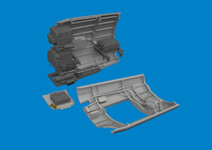 Eduard 6481133 P-40N radio compartment PRINT EDUARD 1/48