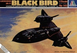 Italeri 0145 SR-71 Blackbird with Drone 1/72