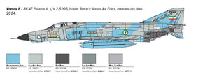 Italeri 2818 RF-4E Phantom II 1/48 – immagine 8