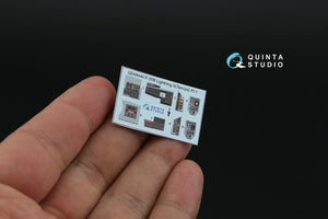 Quinta Studio QD48440 F-35B 3D-Printed &amp;amp; colored Interior on decal paper (Tamiya) 1/48 – imagen 3