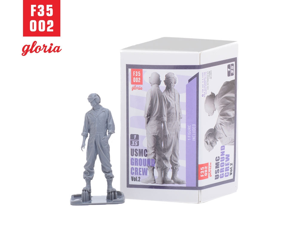 Gloria F35002 USMC Ground Crew Type 2 3D Printed Figures 1/35 – Bild 3