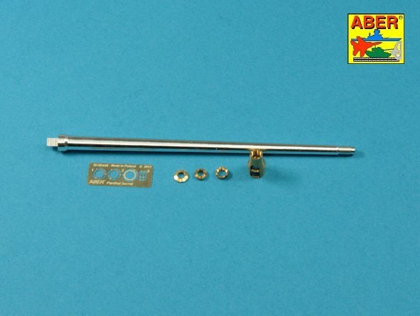Aber 35L-241 7.5 cm barrel with muzzle brake for Panther Ausf.A (1/35) – Bild 2