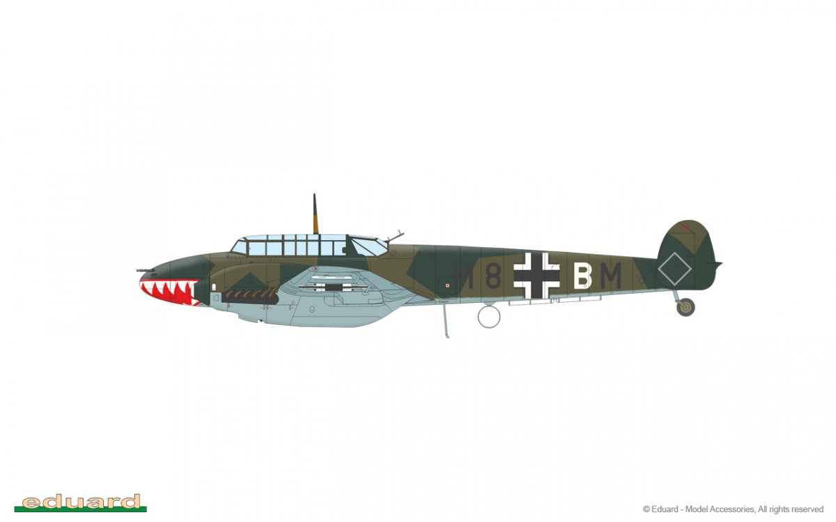 Eduard 8209 Bf 110C 1/48 – image 18