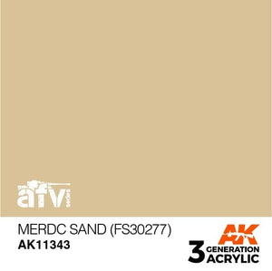 AK Interactive AK11343 MERDC Sand (FS30277) 17ml
