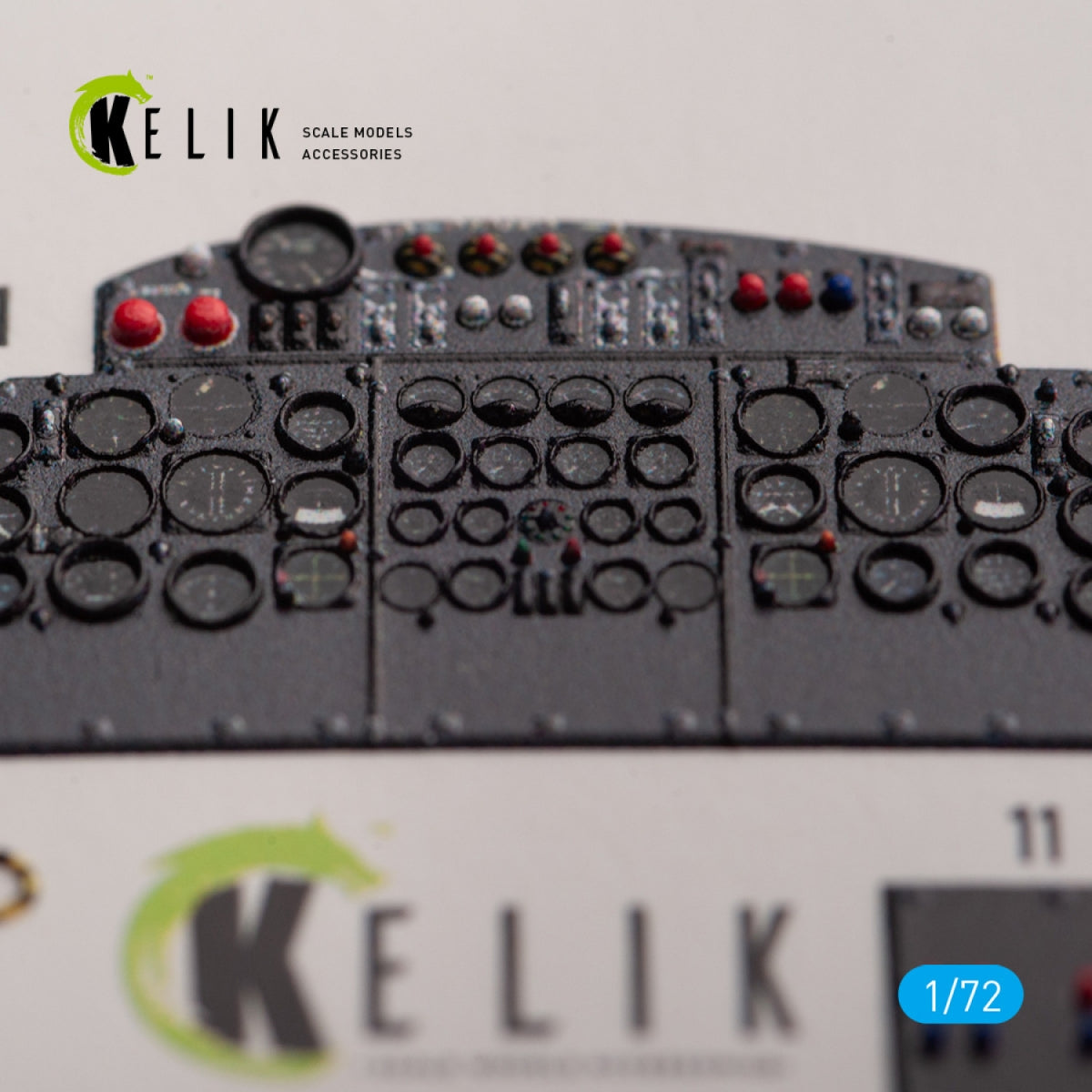KELIK K72148 Vickers Valiant B(PR)K.1 front cockpit - interior 3D decals for Airfix kit 1/72 – image 2