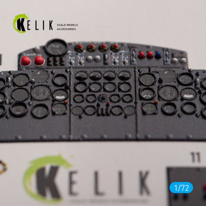 KELIK K72148 Vickers Valiant B(PR)K.1 front cockpit - interior 3D decals for Airfix kit 1/72 – image 2