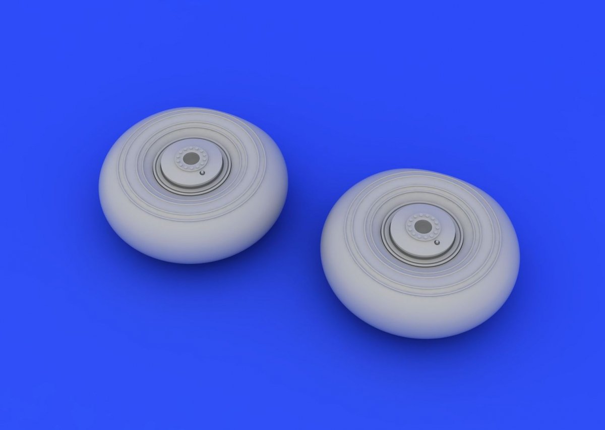 Eduard 672075 Beaufighter Mk. X wheels 1/72 (AIRFIX) – Bild 2