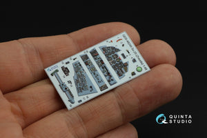 Quinta Studio QDS-48249 Su-25 3D-Printed &amp;amp; colored Interior on decal paper (Zvezda) 1/48 – image 12