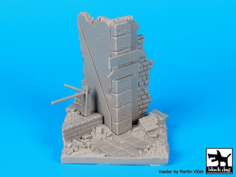 Black Dog D35057 House corner N°2 base 1/35 – image 6