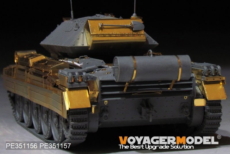 Voyager Model PE351156 WWII UK Crusader Mk.III tank Basic (For Boder BT-012) 1/35 – obrázek 3